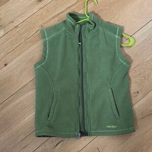 Marmot Olive Fleece Vest